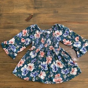 Bailey Lane smoked flutter top. Size small (6-7). Like new!